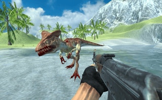 Resim Dino Adası Saldırısı